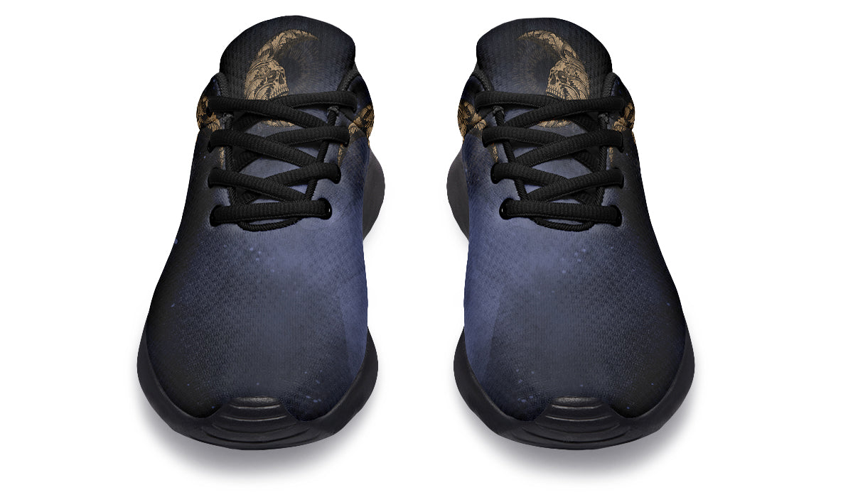 Skull Sun And Moon Sneakers