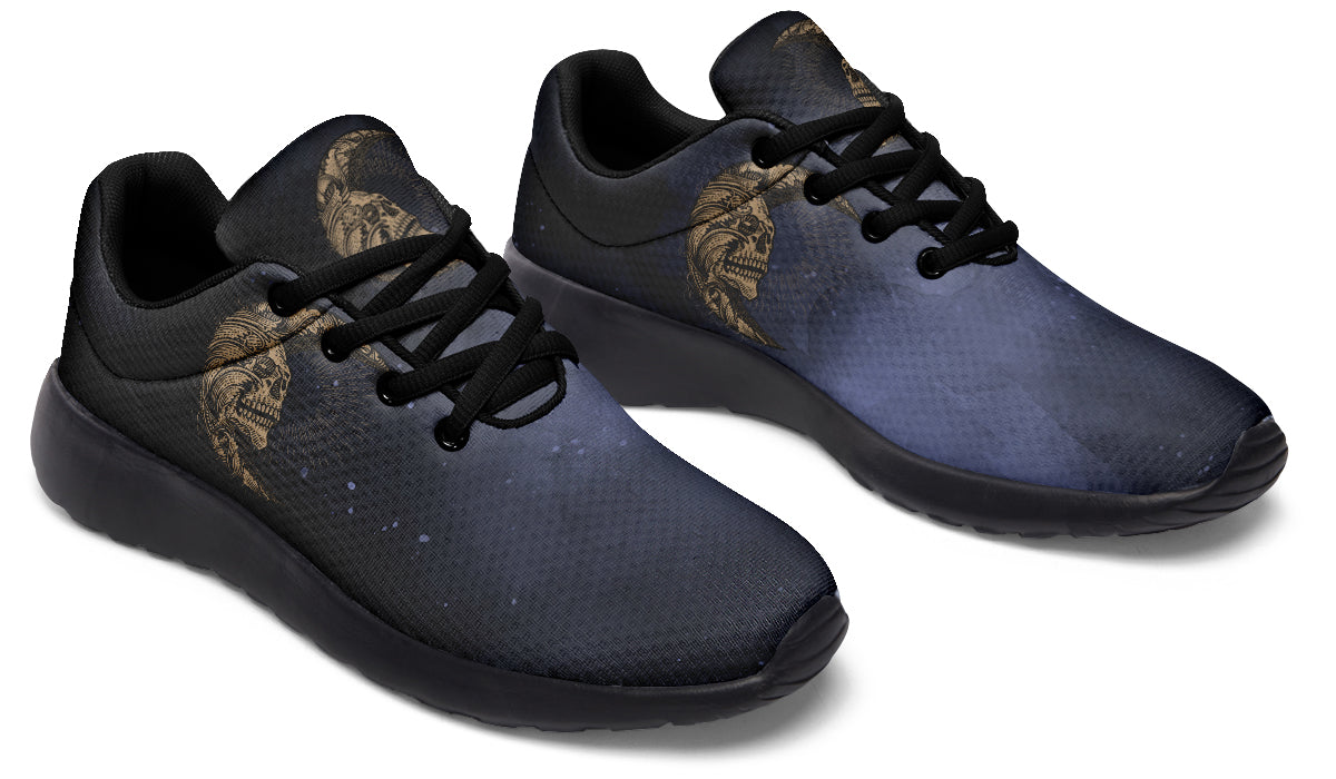 Skull Sun And Moon Sneakers