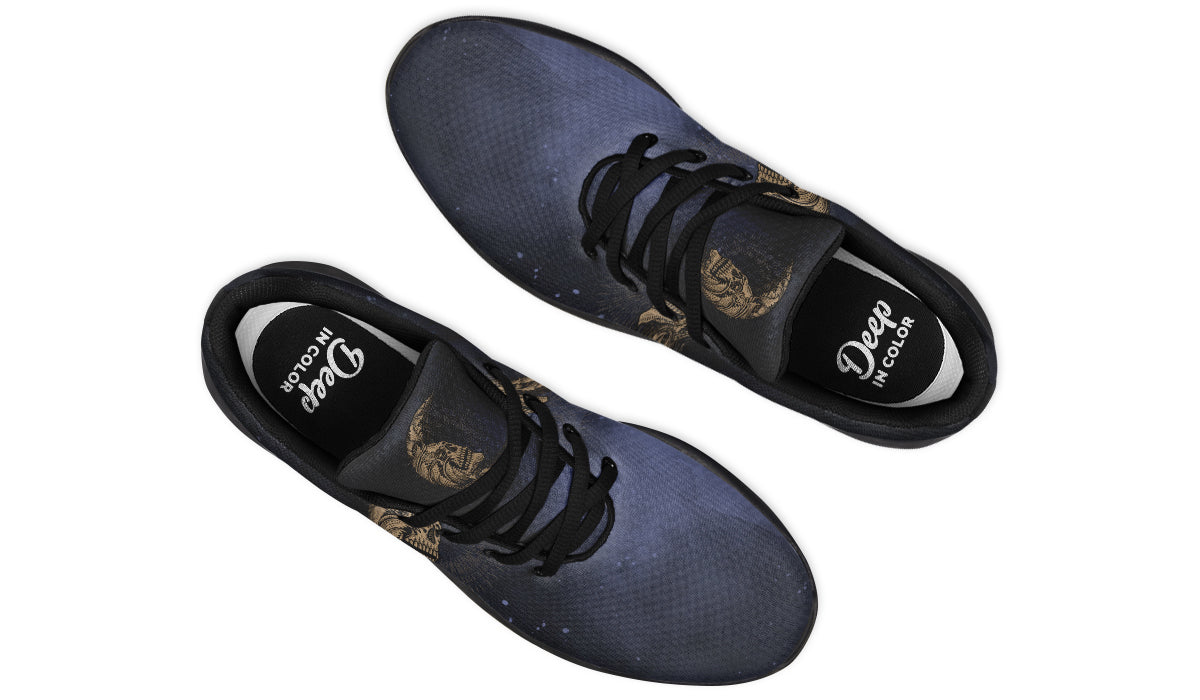 Skull Sun And Moon Sneakers