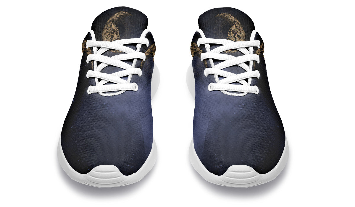 Skull Sun And Moon Sneakers