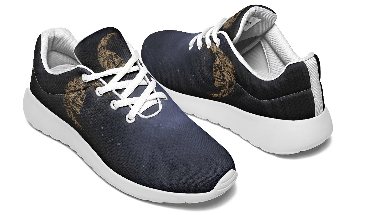 Skull Sun And Moon Sneakers