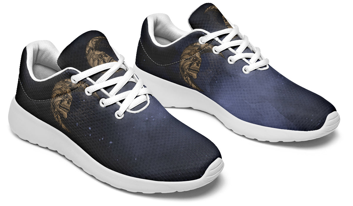 Skull Sun And Moon Sneakers
