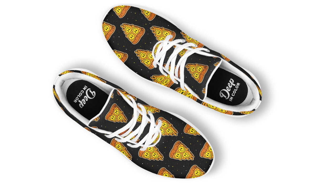 Smiley Pizza Slice Sneakers