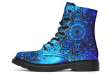 Blue Mandala Boots