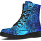 Blue Mandala Boots