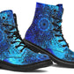 Blue Mandala Boots