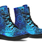 Blue Mandala Boots