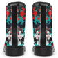 Colorful Grunge Puzzle Boots