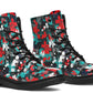 Colorful Grunge Puzzle Boots