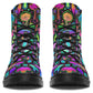Colorful Mushrooms Boots