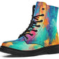 Colorful Paint Boots