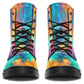 Colorful Paint Boots