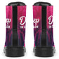 Deep In Color On Fire Boots