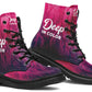 Deep In Color On Fire Boots