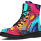Liquid Abstract Colorful Boots