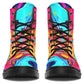 Liquid Abstract Colorful Boots