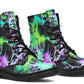 Neon Color Liquid Boots
