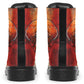 Rusty Skull And Roses Boots