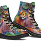 Watercolor Cat Boots