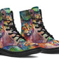 Watercolor Cat Boots