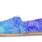 Blue White Lotus Mandala Casual