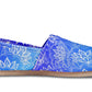Blue White Lotus Mandala Casual