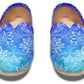 Blue White Lotus Mandala Casual