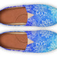Blue White Lotus Mandala Casual