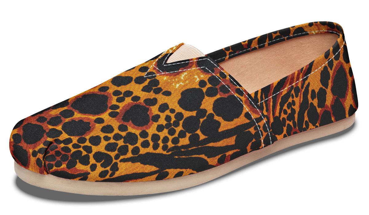 Painted Leopard Print Casual