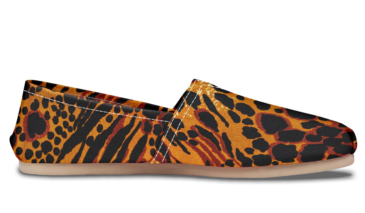 Painted Leopard Print Casual