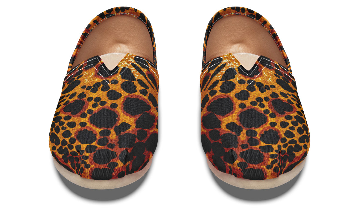 Painted Leopard Print Casual