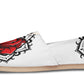 Red Rose Black Mandala Casual
