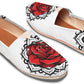 Red Rose Black Mandala Casual
