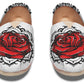Red Rose Black Mandala Casual