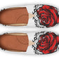 Red Rose Black Mandala Casual