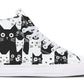 Black And White Cats Hightops