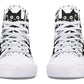 Black And White Cats Hightops