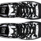 Black And White Cats Hightops