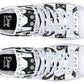 Black And White Cats Hightops