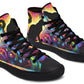 Black Cat In Colors Hightops