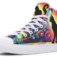 Black Cat In Colors Hightops
