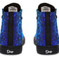 Blue Mandala Hightops