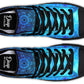 Blue Mandala Hightops