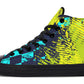 Checkered Green Grunge Hightops