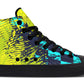 Checkered Green Grunge Hightops