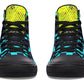 Checkered Green Grunge Hightops