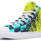 Checkered Green Grunge Hightops