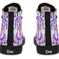 Color Peace Feather Hightops