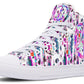 Color Peace Feather Hightops