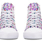Color Peace Feather Hightops